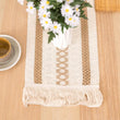 Cotton And Linen Table Runner For Wedding Decoration Festivals Easter Decoration 2024 Mariage chemin de table - Jewelrieshub - - jewelrieshub.com - Jewelrieshub - 