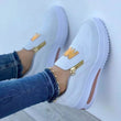 Women Autumn Sneakers Casual Double M Printed Side Zipper Platform Shoes Ladies Vulcanized Shoes Zapatillas De Mujer Women Shoes - Jewelrieshub - - jewelrieshub.com - Jewelrieshub - 