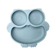 Baby Safe Silicone Dining Plate Suction Cartoon Children Dishes Feeding Toddler Training Tableware Retro Kids Smile Face Bowl - Jewelrieshub - - jewelrieshub.com - Jewelrieshub - 