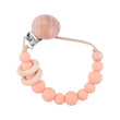 Baby Anti-drop Chain Pacifier Clips Silicone Beads Infant Nipple Appease Soother Chain Clips Dummy Holder Nipple Clip - Jewelrieshub - - jewelrieshub.com - Jewelrieshub - 