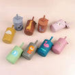 TYRY.HU 1Pc Baby Feeding Straw Cup Baby Cartoon Learning Feeding Cup Food Grade Silicone Toddler Water Bottle Tableware BPA Free - Jewelrieshub - - jewelrieshub.com - Jewelrieshub - 