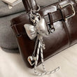 MOODS Belt Buckle Design Shoulder Satchels Bag For Women 2025 New In Luxury Designer Handbags Branded Fashion Totes With Pendant - Jewelrieshub - - jewelrieshub.com - Jewelrieshub - 
