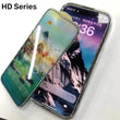 Luxury Diamond Edged Tempered Glass For iPhone 15 14 13 Pro Max Full Cover Screen Privacy Glass For iPhone 13 12 11 X XR XS MAX - Jewelrieshub - - jewelrieshub.com - Jewelrieshub - 