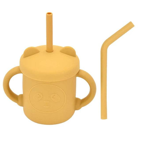 Baby Silicone Sippy Cup Portable Storage Snack Container Feeding Children Rainbow Printing Leakproof Learning Drink Cup Bpa Free - Jewelrieshub - - jewelrieshub.com - Jewelrieshub - 
