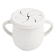 Baby Silicone Double Lids Feeding Cup With Handle Sippy BPA Free Toddlers Learning Drinkware Children Soft Straw Cups Tableware - Jewelrieshub - - jewelrieshub.com - Jewelrieshub - 