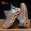 YRZL Men Sports Running Black Jogging Shoes Casual Sneakers Outdoor Breathable Mesh Women Light Shock-absorption Black Tennis - Jewelrieshub - - jewelrieshub.com - Jewelrieshub - 