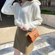 Women's Bag Korean Classic Checkered Diamond Embroidered Lock Chain Single Shoulder Small Square Bag Crossbody Mobile Phone Bag - Jewelrieshub - - jewelrieshub.com - Jewelrieshub - 
