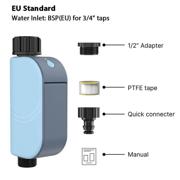 EZAIOT Smart Tuya WiFi Garden Watering Timers Sprinkler Valve Programmable Auto Irrigation Watering Timer Hose Control Water - Jewelrieshub - - jewelrieshub.com - Jewelrieshub - 
