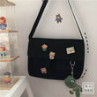 Cute Canvas Bag Wild Student Women Handbags Shoulder Bag Female Japanese Harajuku Diagonal Crossbody Bags for Girl Pouch Bolsas - Jewelrieshub - - jewelrieshub.com - Jewelrieshub - 
