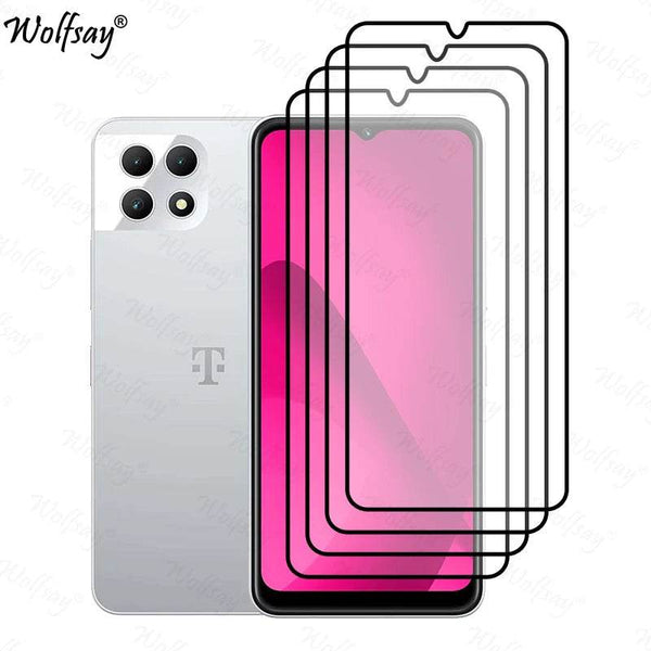 Full Cover Screen Protector For T-Mobile REVVL 7 Tempered Glass For T-Mobile REVVL 7 Pro Screen Glass For T-Mobile REVVL 7 Glass - Jewelrieshub - - jewelrieshub.com - Jewelrieshub - 