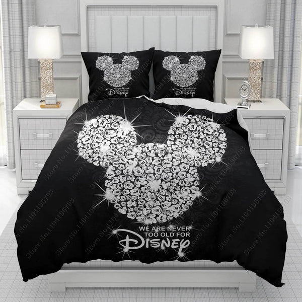 Mickey Mouse classic Duvet Cover men women/Children KID Printing Disney cartoon Bedding Set Comforter Bed Soft gift - Jewelrieshub - - jewelrieshub.com - Jewelrieshub - 
