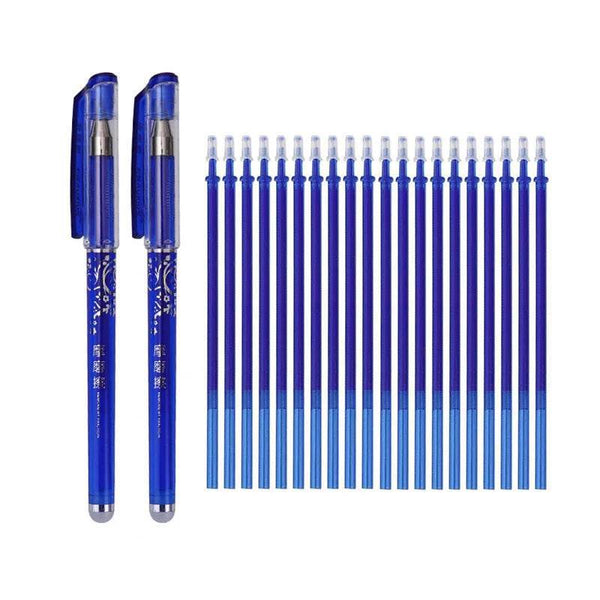 0.5mm Erasable Gel Pen Set Black Blue Red Ink Refill Rod Kawaii Pens Washable Handle School Office Supplies Writing Stationery - Jewelrieshub - - jewelrieshub.com - Jewelrieshub - 