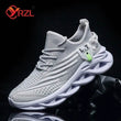 YRZL Men Sports Running Black Jogging Shoes Casual Sneakers Outdoor Breathable Mesh Women Light Shock-absorption Black Tennis - Jewelrieshub - - jewelrieshub.com - Jewelrieshub - 