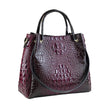 Genuine Leather Women Handbags New Tote Bag Fashion Crocodile Print Bucket Bag Retro Shoulder Messenger Bags Trend 2025 - Jewelrieshub - - jewelrieshub.com - Jewelrieshub - 