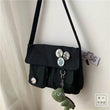 Cute Canvas Bag Wild Student Women Handbags Shoulder Bag Female Japanese Harajuku Diagonal Crossbody Bags for Girl Pouch Bolsas - Jewelrieshub - - jewelrieshub.com - Jewelrieshub - 