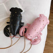 Cute Fashion Lobster Style Crossbody Mini Bag Pu Leather Girl's Chain Purses and Handbags Women Shoulder Bag Clutch Bag 2021 - Jewelrieshub - - jewelrieshub.com - Jewelrieshub - 