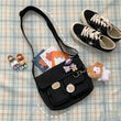 Cute Canvas Bag Wild Student Women Handbags Shoulder Bag Female Japanese Harajuku Diagonal Crossbody Bags for Girl Pouch Bolsas - Jewelrieshub - - jewelrieshub.com - Jewelrieshub - 