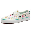Womens Canvas Shoes Multicolor Checkerboard Design Men Slip-On Footwear Girls Flats Couple Summer Fashion Sneakers Size 35-44 - Jewelrieshub - - jewelrieshub.com - Jewelrieshub - 