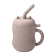1pcs Baby Silicone Straw Cup BPA Free Portable Storage Snack Container Feeding Cup Kids Leakproof Learning Drink Cup - Jewelrieshub - - jewelrieshub.com - Jewelrieshub - 