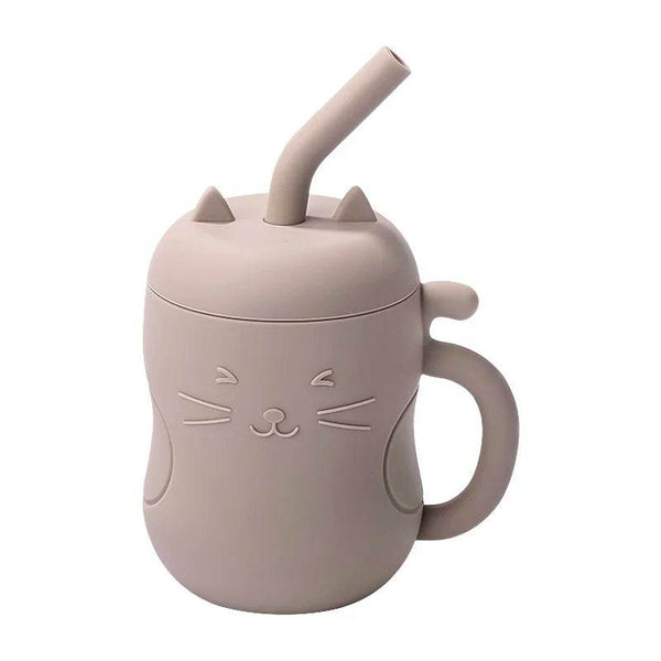 1pcs Baby Silicone Straw Cup BPA Free Portable Storage Snack Container Feeding Cup Kids Leakproof Learning Drink Cup - Jewelrieshub - - jewelrieshub.com - Jewelrieshub - 