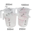 250/500/1000ML Easuring Cup Silicone Measuring Cups and Spoons Plastic Jug Digital Kitchen Scale Baking Tools Timer Accessories - Jewelrieshub - - jewelrieshub.com - Jewelrieshub - 