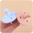 Baby Silicone Pacifier Safe Food Grade Teether Newborn Soother Solid Color Dummies Silicone Nipple For Baby Chew Accessories - Jewelrieshub - - jewelrieshub.com - Jewelrieshub - 