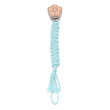 Baby Beech Wood Pacifier Clip Handmade Crochet Cotton Rope Nipple Chain For Baby Nursing Chew Toy Shower Gift Soother Chain - Jewelrieshub - - jewelrieshub.com - Jewelrieshub - 